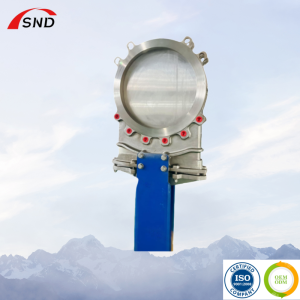 API 600 Standard Wedge Knife Gate Valve Perfect Choice for Water Applications Featuring Strong Durable Construction