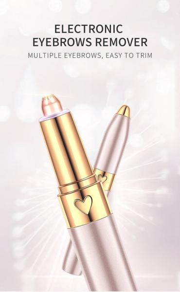 High Quality Mini Eye Brow Trimmer Electric Eyebrow Epilator For Lady Rechargeable Lady Remover Hair Razor