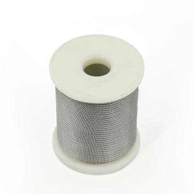 1*37 12mm - 20mm Ss 304 Invisible Grill Wire Rope  GB AiSi Standard