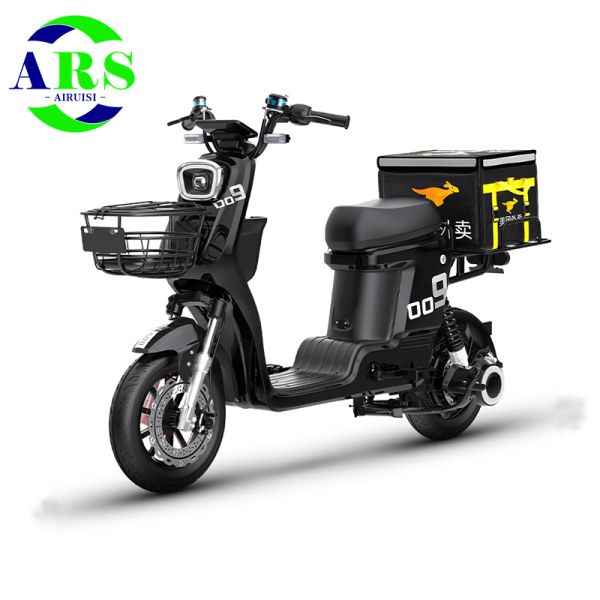 009 1500W Electric Mopeds Black Fat Tire Electric Scooters For Urban Use
