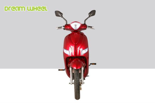 16X2.5 Electric Moped Scooter With Pedals 500W 48V Battery