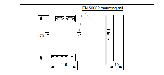 ABB Module REF615 ABB REF 615 ABB REF-615 power BO module board FACTORY SEALED