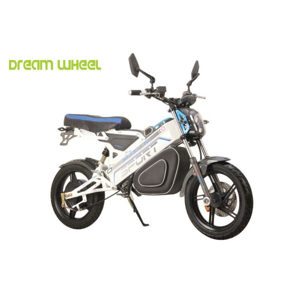 45km/H Pedal Assisted Electric Bicycle EMMO Motorcycle Style