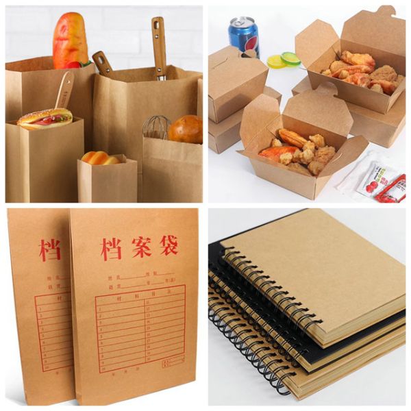 High Tear Strength 250gram 270gram Brown Kraft Liner For Gift Carton 61 x 86cm Высокая прочность 250 грамм 270 грамм Коричневый Kraft Liner для подарочной карточки 61 x 86 см