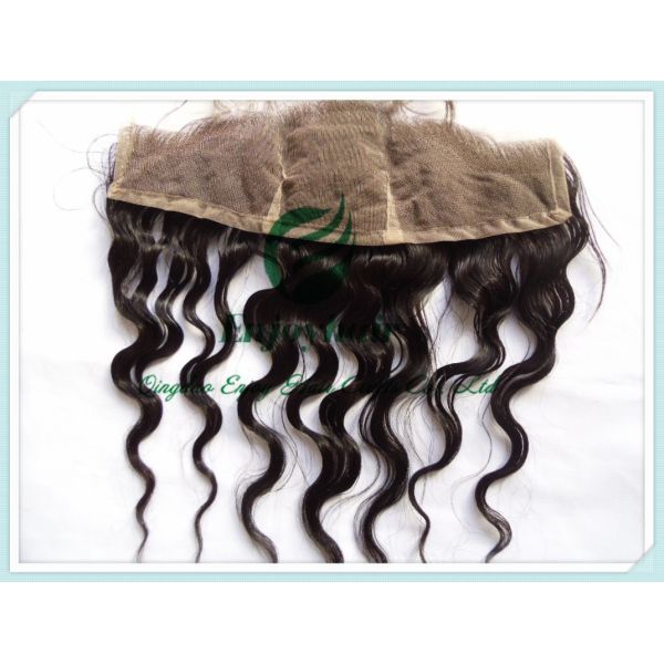 Malaysian virgin remy hair lace frontal 13''x4'' ,natural color body wave 10''-24''