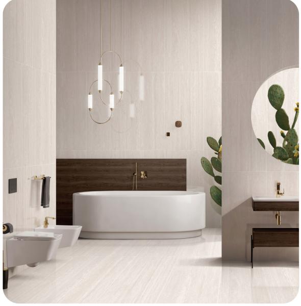 Chapas de chão de tijolo de fogo e texturizadas 60x120cm Baby Face Chapas de porcelana vidradas para sala de estar