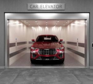 7 Floors Car Elevator Lift For Home Garage Infrared Sensor Gearless Traction