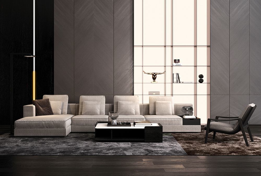 Wood Frame Modular Office Sofa Commercials Furniture 1800mm Modular Reception Sofa