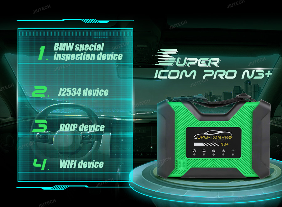 Super BMW ICOM PRO N3+ Full Configuration DoIP J2534 Compatible with BMW ICOM V2024.03 Software and xplore tablet