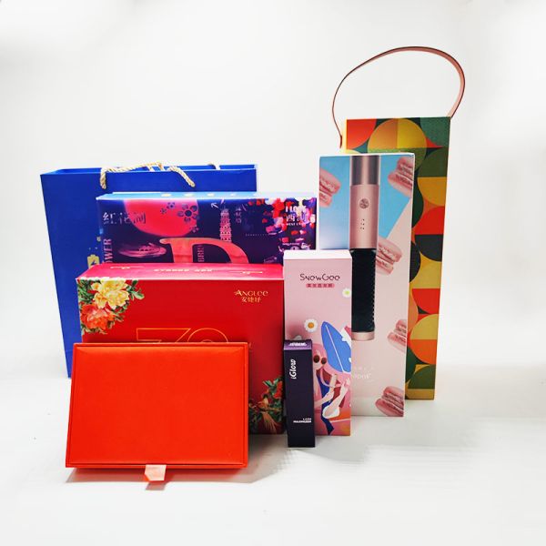 Rigid Cardboard Paper Jewelry Gift Box Hot Stamping Airtight