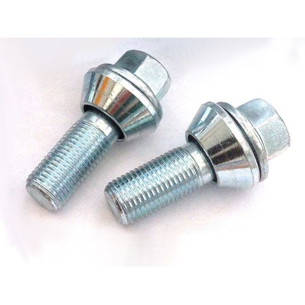 Alloy Wobble Wheel Bolts M12 X 1.25 , Variable Pcd Bolts 2 Mm Tolerance