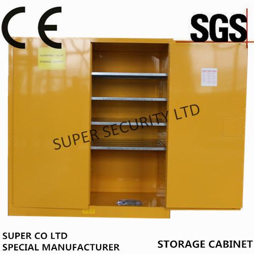 Flammable Chemical Storage Cabinet For Storing Liquid , Hazardous Cupboards