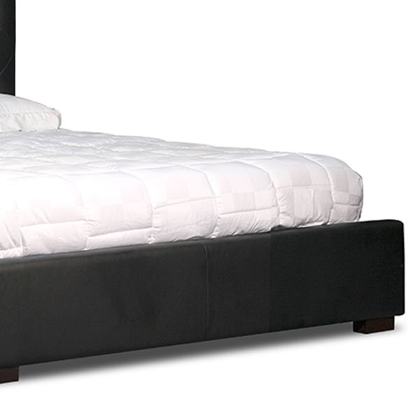 Been Bag American Designs Base Upholstered White Single S Bed