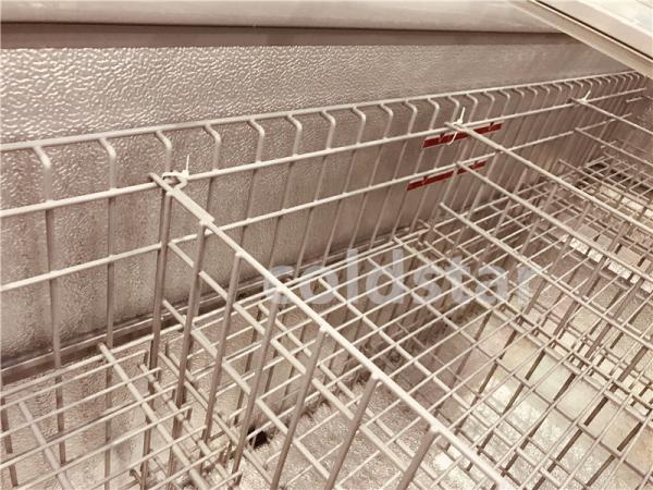 Supermarket Horizontal Frozen Food Island Display Freezer