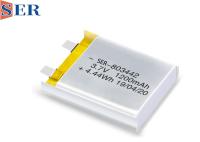 OEM 3.7V 7.4V 11,1 pilha 803442 de Li Ion Polymer Battery 1200mAh Lipo do volt
