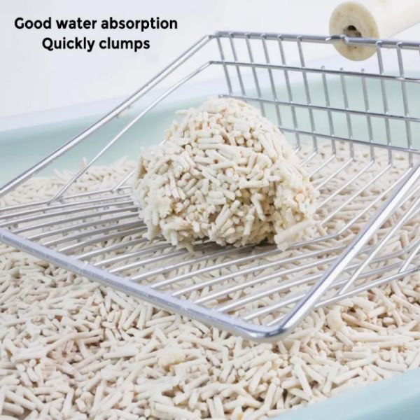 Des poubelles pour chats à base de tofu écologique, sécurisées et durables avec des fibres végétales naturelles