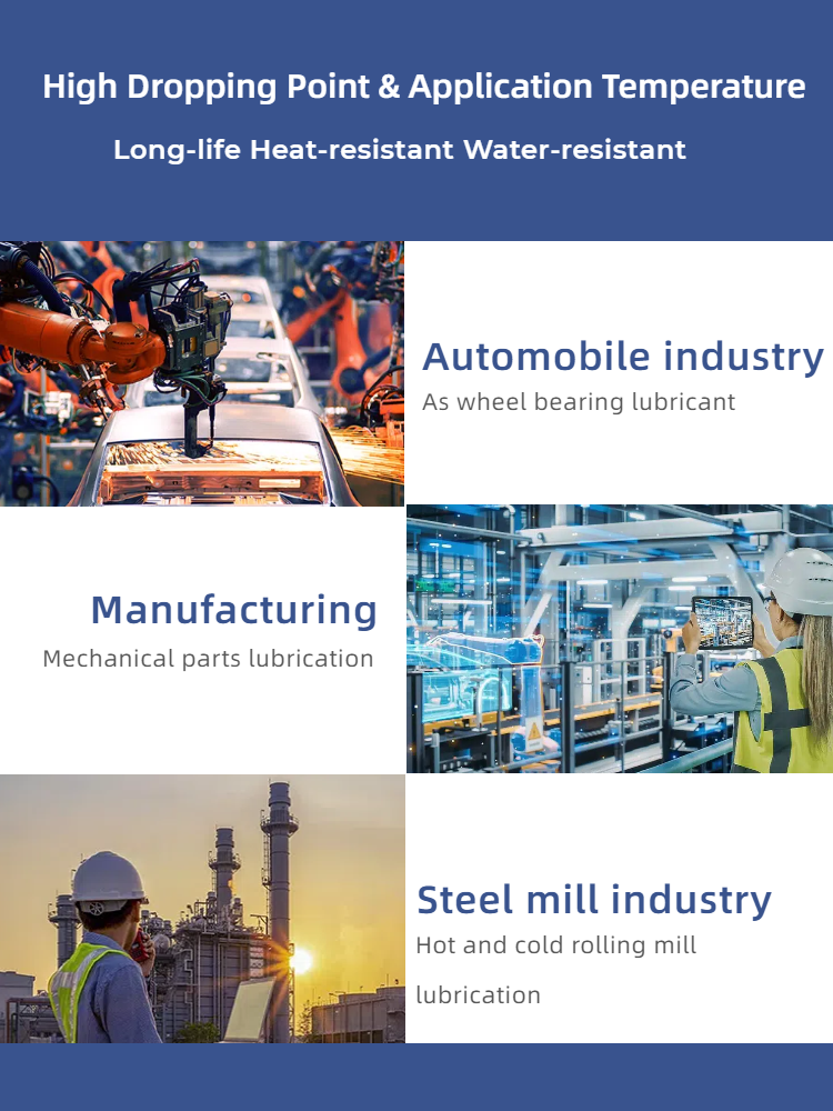 Temperature Resistant Lubricant Dustproof Advantage for Heavy-Duty Industrial