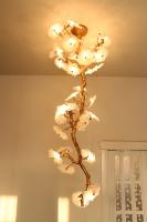 High End Lobby de Hotel Moderno Extra Grandes Lustres Custom Lustres de Cristal