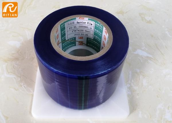 Dental Clinic Use Blue Barrier Film Anti Cross Infection For Hard Clean Places / Dental Clinic