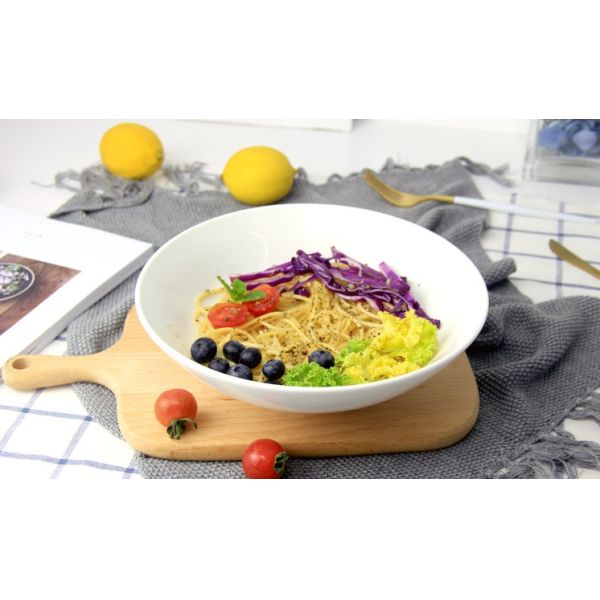 Thick Glaze A Grade Porcelain Bowls For Salad Steak