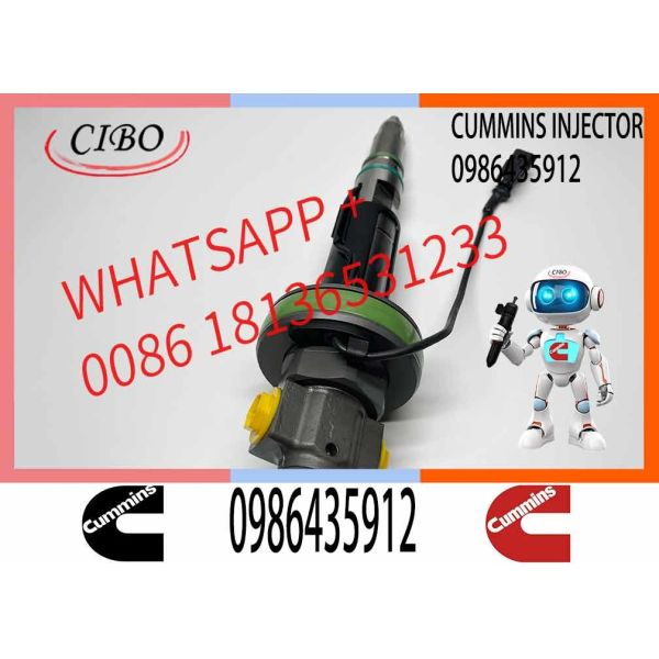 NINE Brand Hot Sales Common Rail Fuel Injector 0986435912 Diesel Injector 0 986 435 912