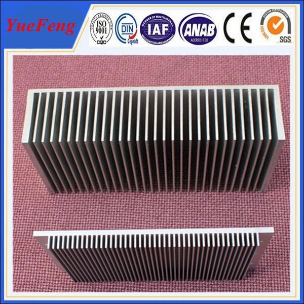 Aluminium fin heatsink manufacturer, Industrial aluminum heat sink profile