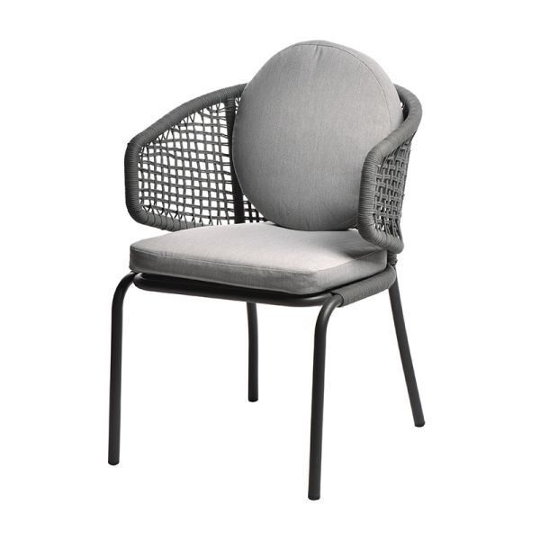 Outdoor Furniture Luxury PE Woven Wicker Chairs And Table Set For Garden Patio Dining