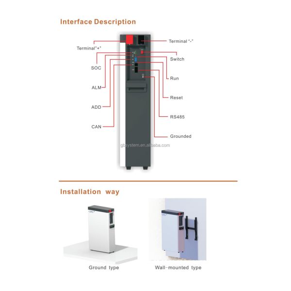 Lifepo4 Power Wall Lithium Battery Cell Solar Ion Lithium Battery 48V 5Kwh for Solar System