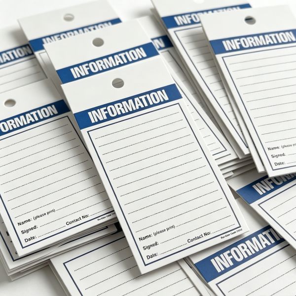 Wholesale Custom Waterproof Clothing Hang Tags Tear Resistant Garment Labels for Apparel Brand
