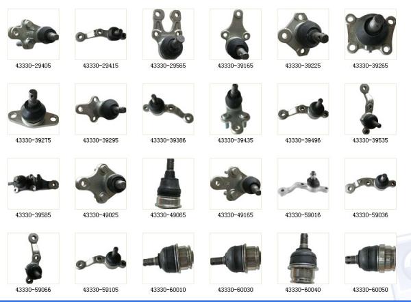 spare parts TOYOTA ball joint list High quality with brand packing One year warranty