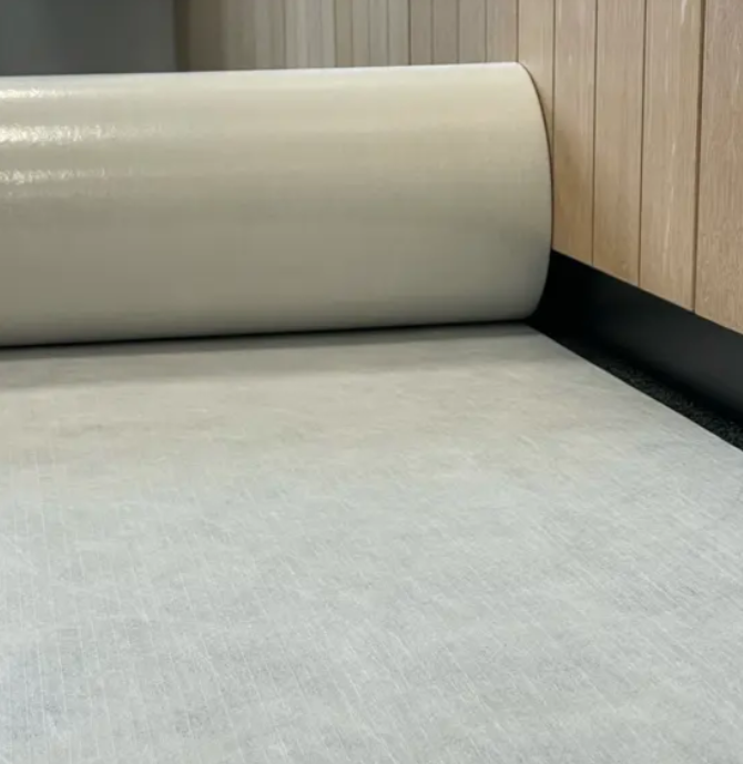 Temporary Floor Protection Fleece Felt Roll Tear Resistant 180g 300 Sqft