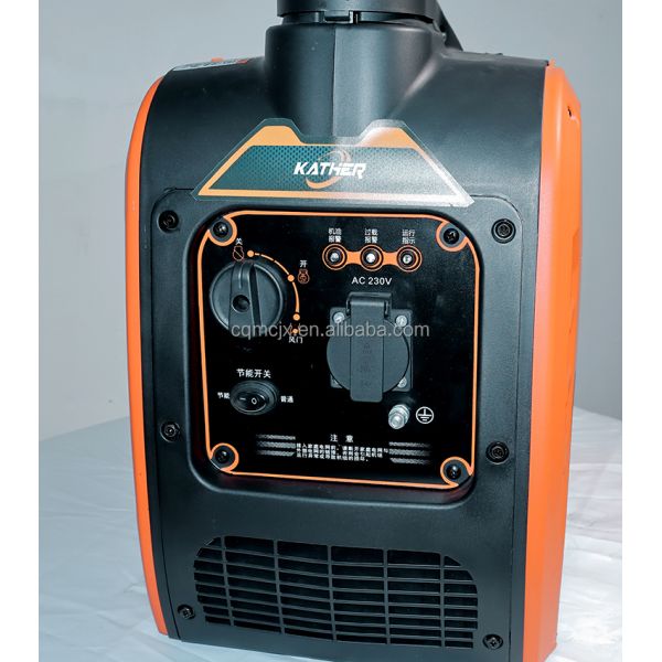 Recoil Start Portable 1.8kva 2kva Ac Gasoline Generator for Inverter Alternator Power
