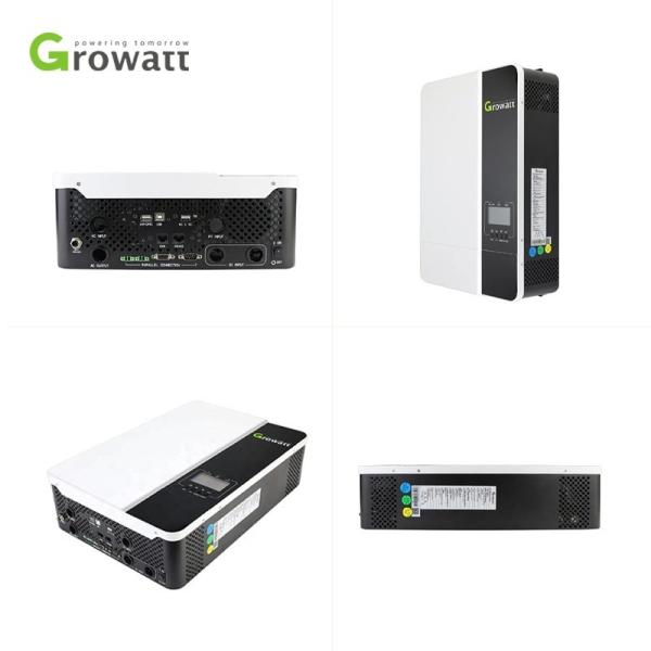 Growatt SPF 5000ES 48V 3500W 5000W MPPT inversor solar para soluções de energia fora da rede