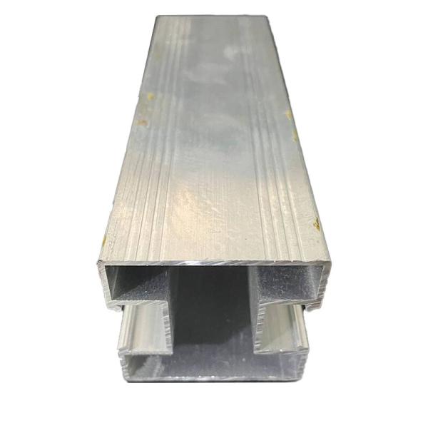 U Shaped Aluminum Handrail Profiles Fence Channel Glass Railing For Swimming Pool
