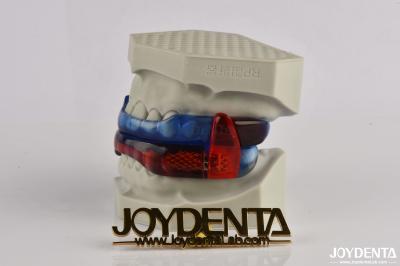Flexible Transparent Dental Snore Guard / Custom Anti Snoring Mouthpiece For Adults