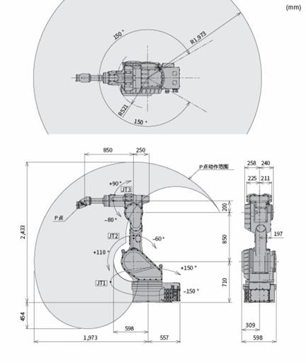 高価なロボット 販売 川崎 ロボット腕 6 軸 0.2mm 繰り返し
