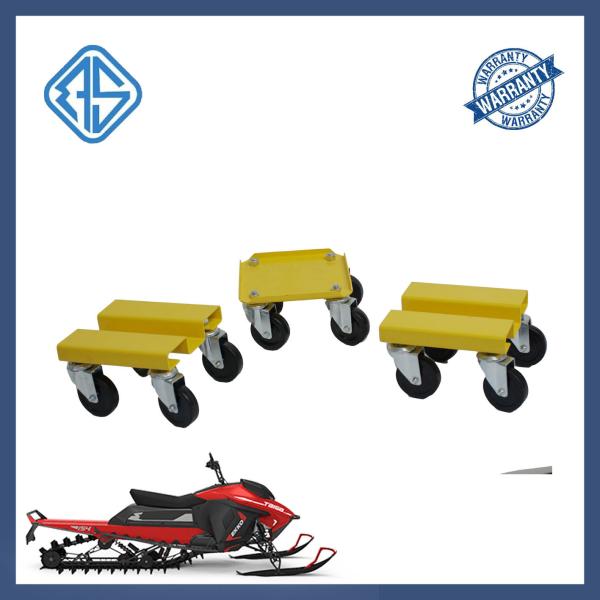 Motorcycles Heavy Duty Snowmobile Shop Dolly Sled Gravity Mover Rubber Cover