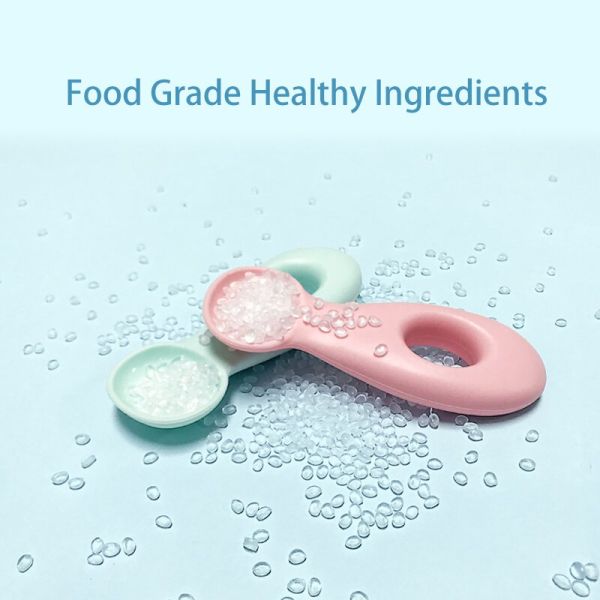 41g Non Toxic Silicone Infant Spoon Feeder Baby Milk Feeding Spoon Soft Tip Spoons