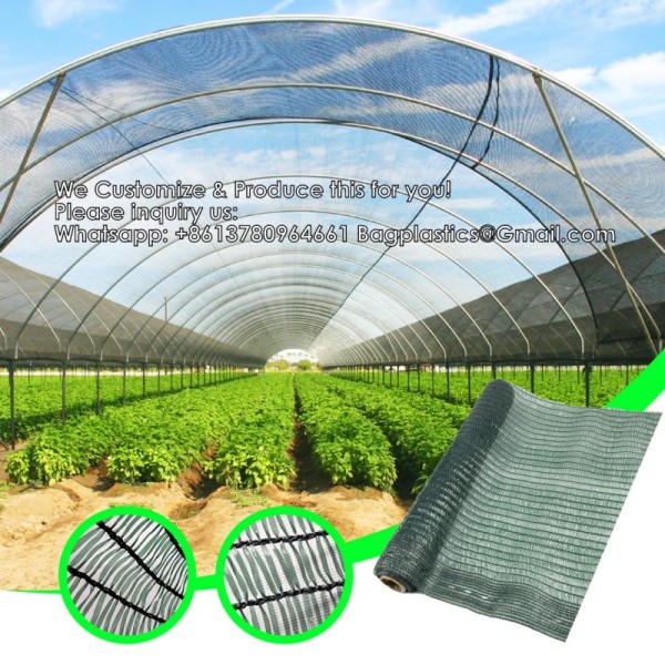 Wholesale HDPE Knitted Mono Black Shade Net UV Resistant Dark Green Shade Net for Backyard Or Garden Dark Green 45GSM Shade Net For Patio and Canopy Cover