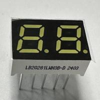 超明るい白色 2桁 7mm 7セグメント LEDディスプレイ 家庭用家電用の共通カソード