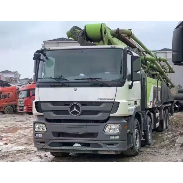 Second Hand Concrete Pump 63meter Zoomlion Ready-Mix Equipment 14045*2530*4000mm
