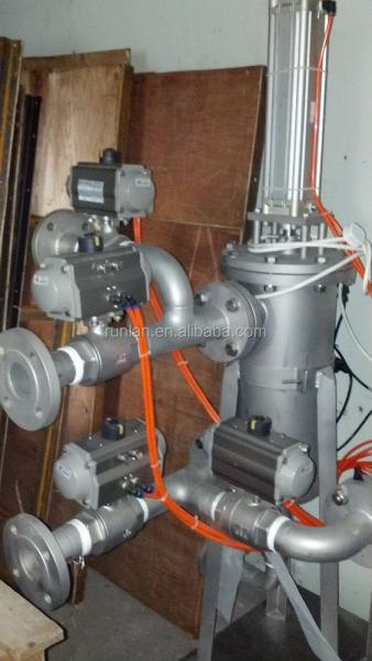 15 kg Filtro de escova de aço inoxidável padrão de qualidade alimentar Filtro automático de autolimpeza