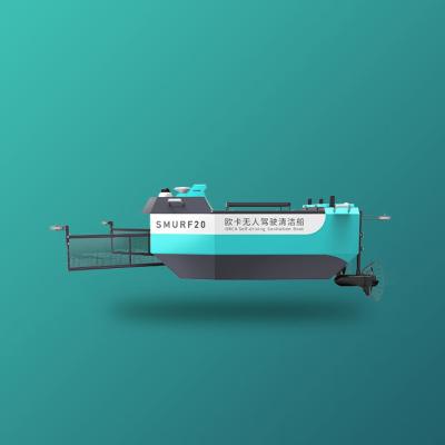 Lake Unmanned Survey Boat Intelligent Path Optimization Self Sailing boat SMURF