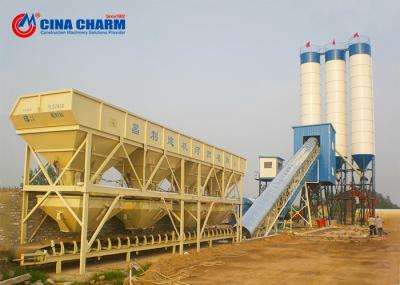 90M3 HZS90 RMC Batching Plant With PLD2400 Batching Unit Construction Machine