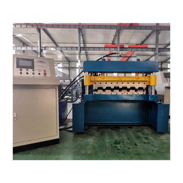 building Roof Deck Roll Forming Machine PLC Control CE ISO certification