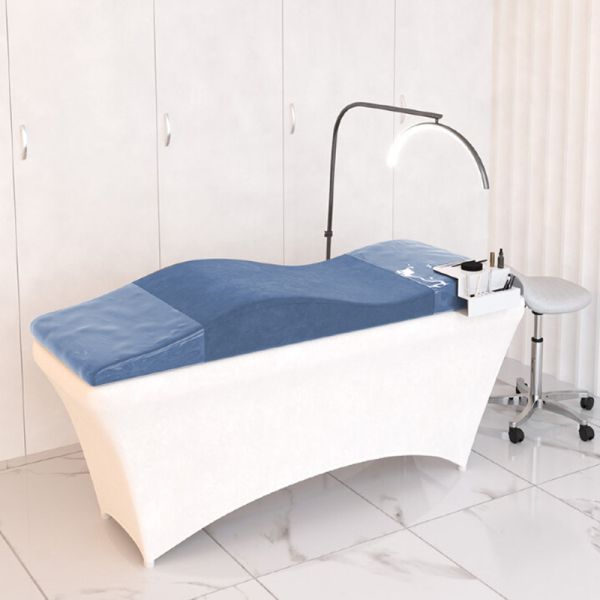 Waterproof Adjustable Leg and head part high quality PVC beauty salon mattress topper protector cover
