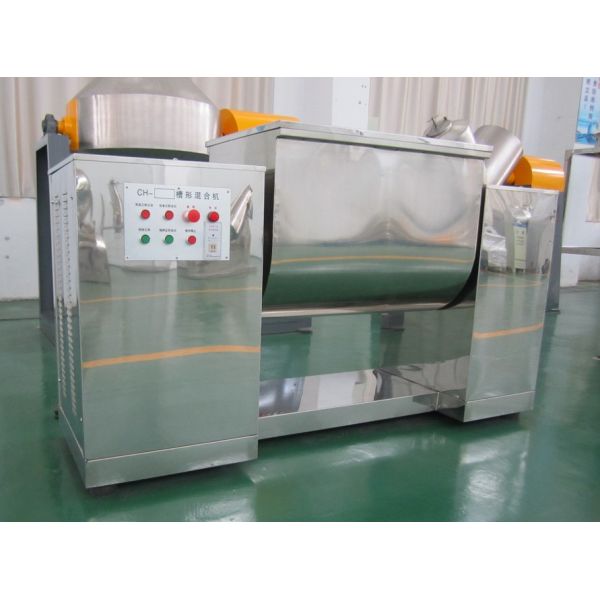 Liquid Feeding Slot 120 Kg / Batch Wet Powder Blending Equipment