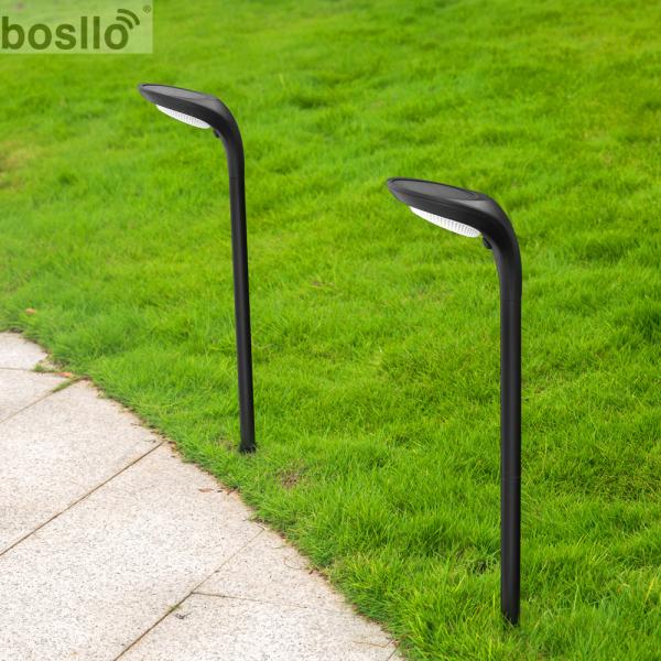Lâmpadas solares exteriores 115*160*650MM Luz branca 6000K / Luz quente 3000K para áreas exteriores