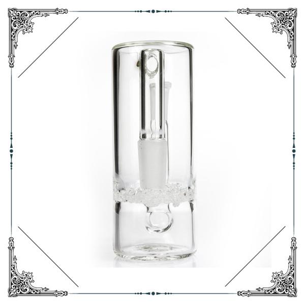 4.7 Inches Fritted Perc Glass Ashcatchers 90 Degree For Glass Bong Hookah Ashcatcher