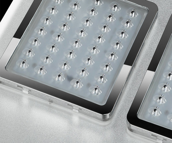 5500K en aluminium de première qualité 55mm a mené le réverbère solaire